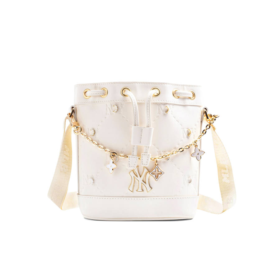 MLB MLB Artificial Leather Crossbody Bags Regular Women's White