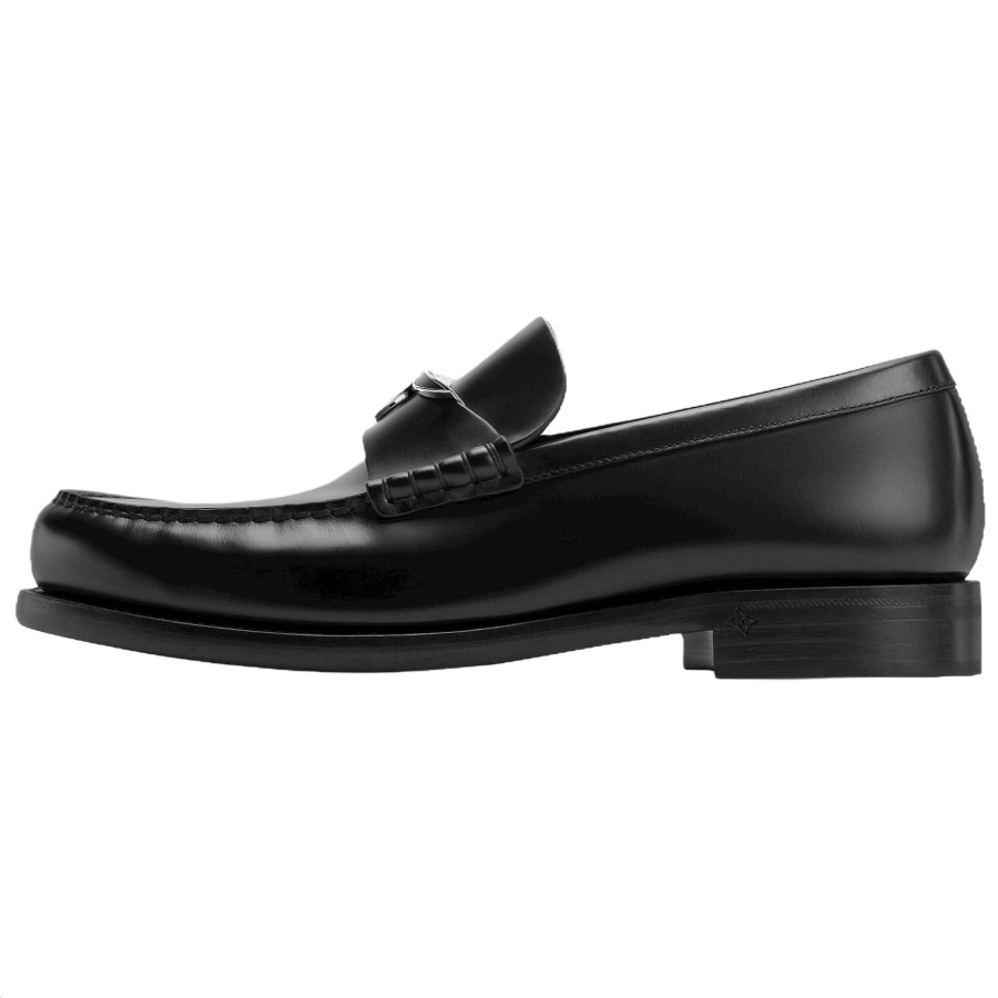 LOUIS VUITTON Oxford Loafers Men's Black