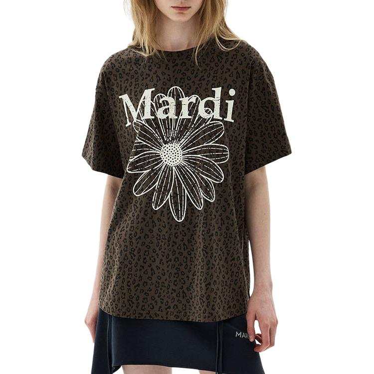 MARDI MERCREDI T Shirt Women's Korean Style
