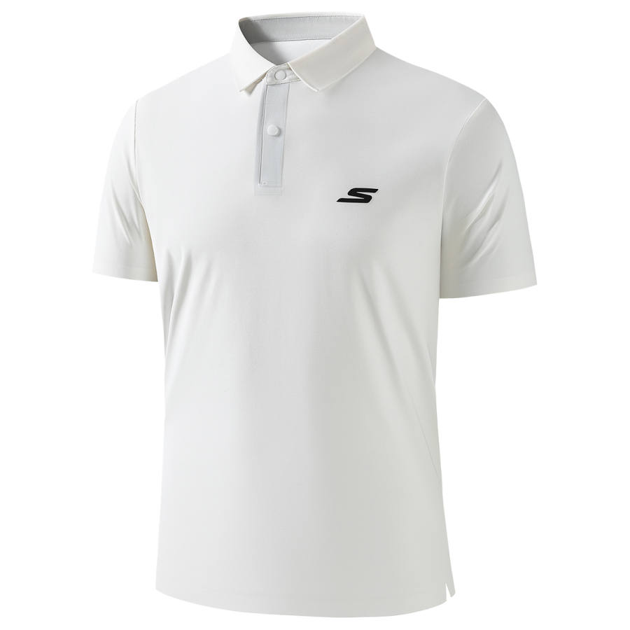 Skechers Polo Shirt Unisex White 06HM