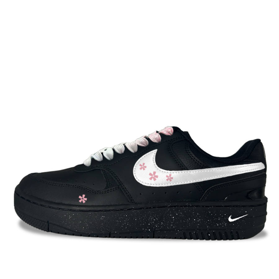 Nike Nike Gamma Force Crushed Star Cherry Trail Synthetic Leather Low top Skateboard Shoes Women's Black