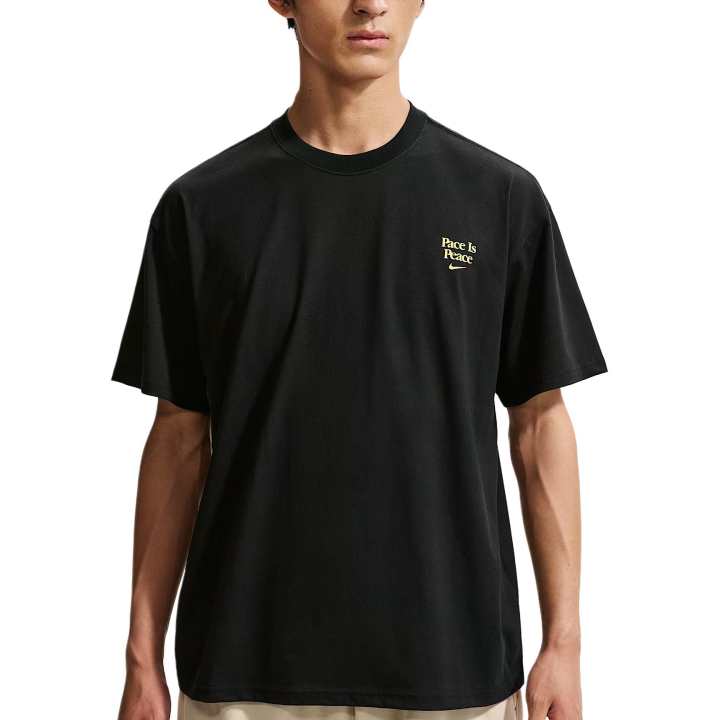 Nike Nike Sportswear T Shirts Men's Black Crew Neck Moderate