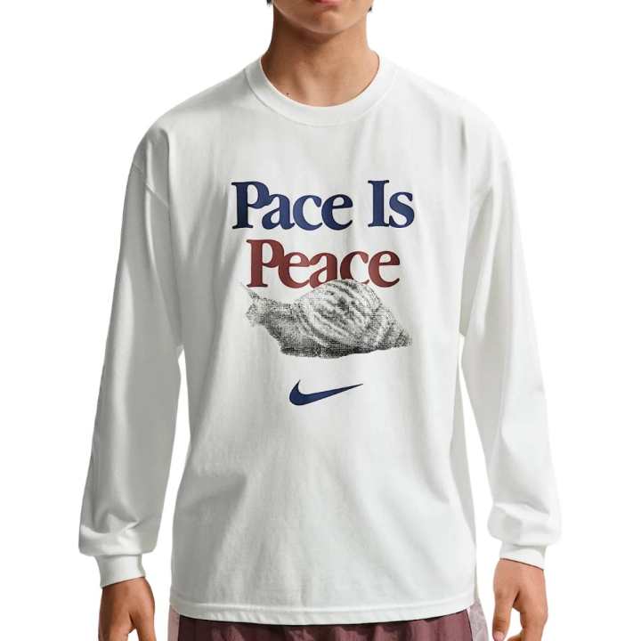 Nike Nike Sportswear T Shirts Men's White Crew Neck Moderate