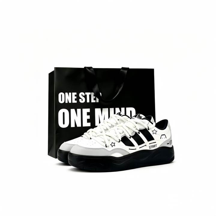 Adidas Adidas LITE SHUFFLE Low top Skateboard Shoes Unisex Black White