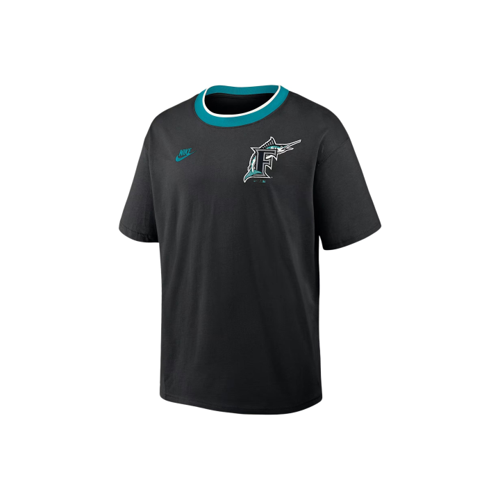 Nike Nike Florida Marlins Cooperstown Ringer Men's Nike Mlb T-Shirt