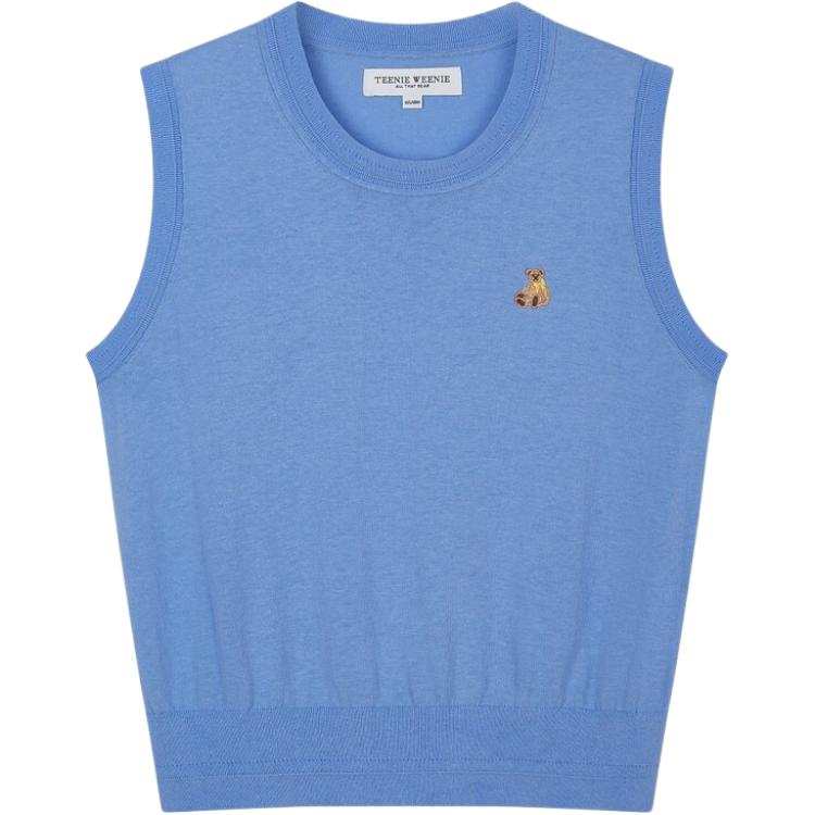 Teenie Weenie Vests Women's Moderate Knitted Fabric