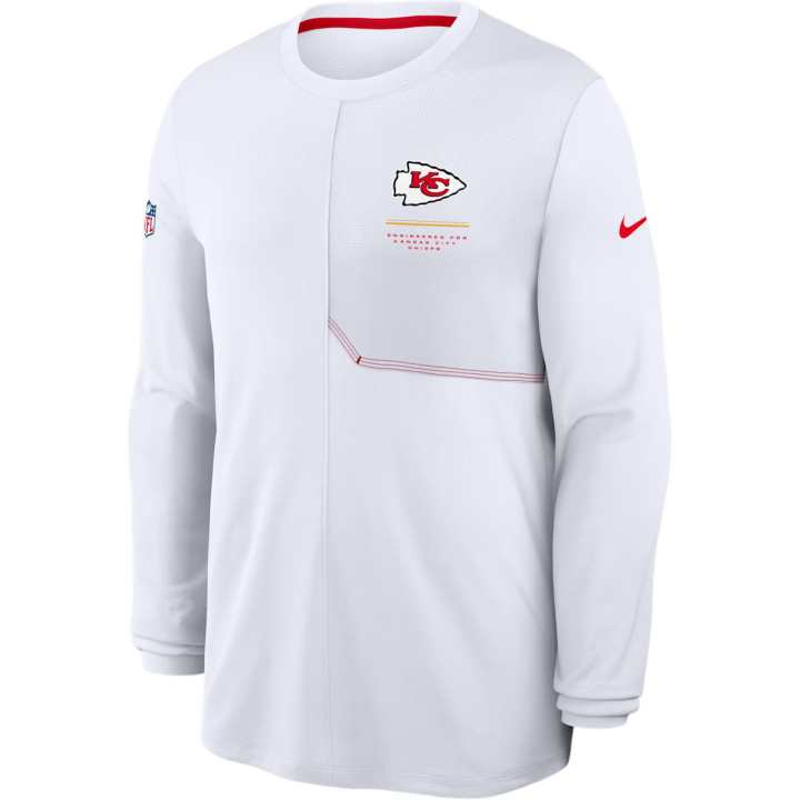 Nike Nike Kansas City Chiefs Sideline Coach Men's Nike Dri-FIT Nfl Long-Sleeve Top