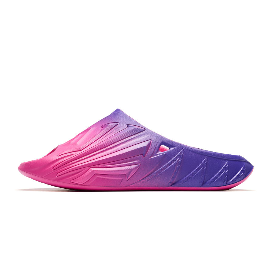 Anta Cushioning Abrasion Resistant Slide Slippers Men's Red Purple