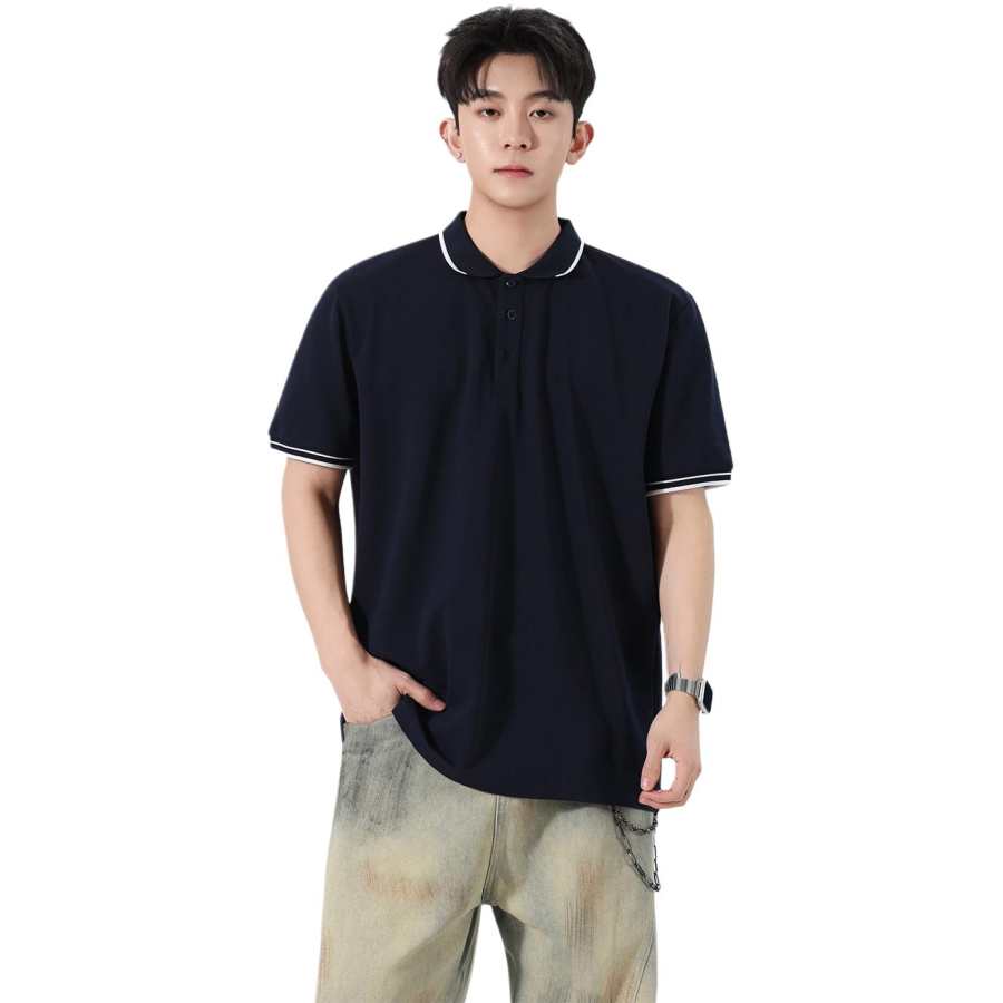 BALENO Polo Shirts Men's Polo Collar Moderate Straight Fit