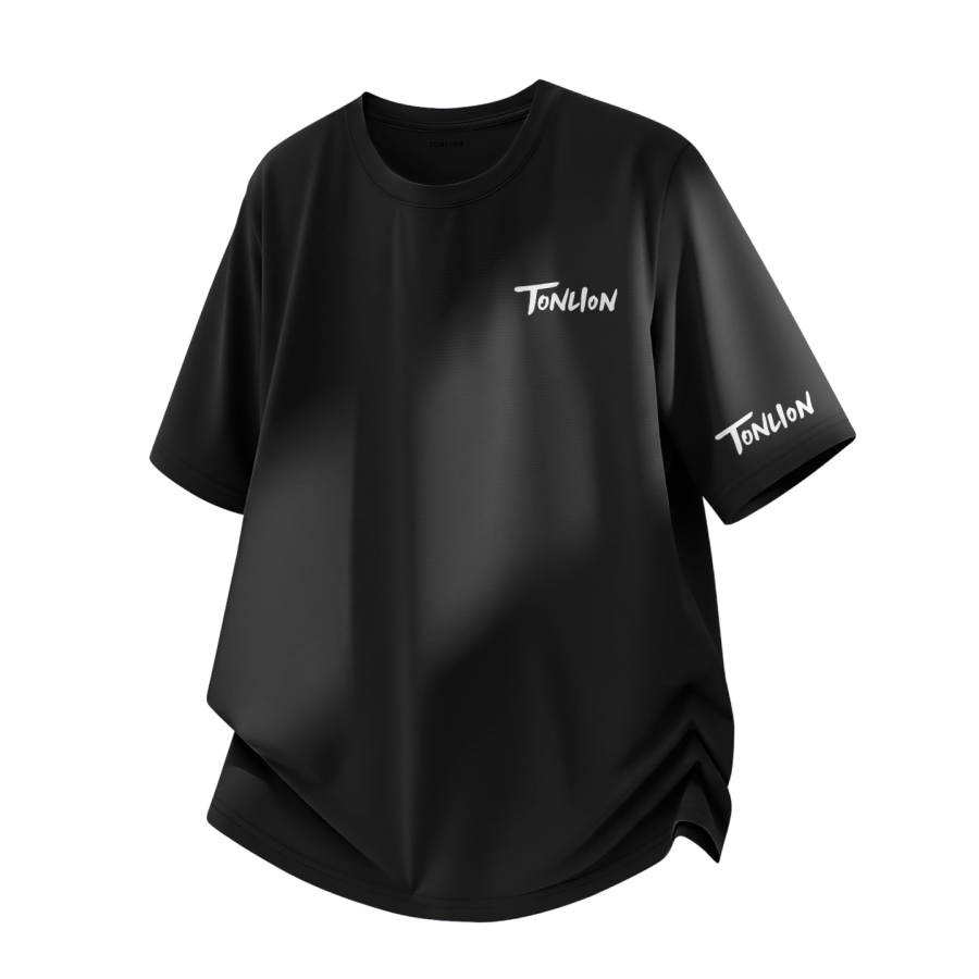 Tonlion T Shirts Unisex Crew Neck Moderate Straight Fit
