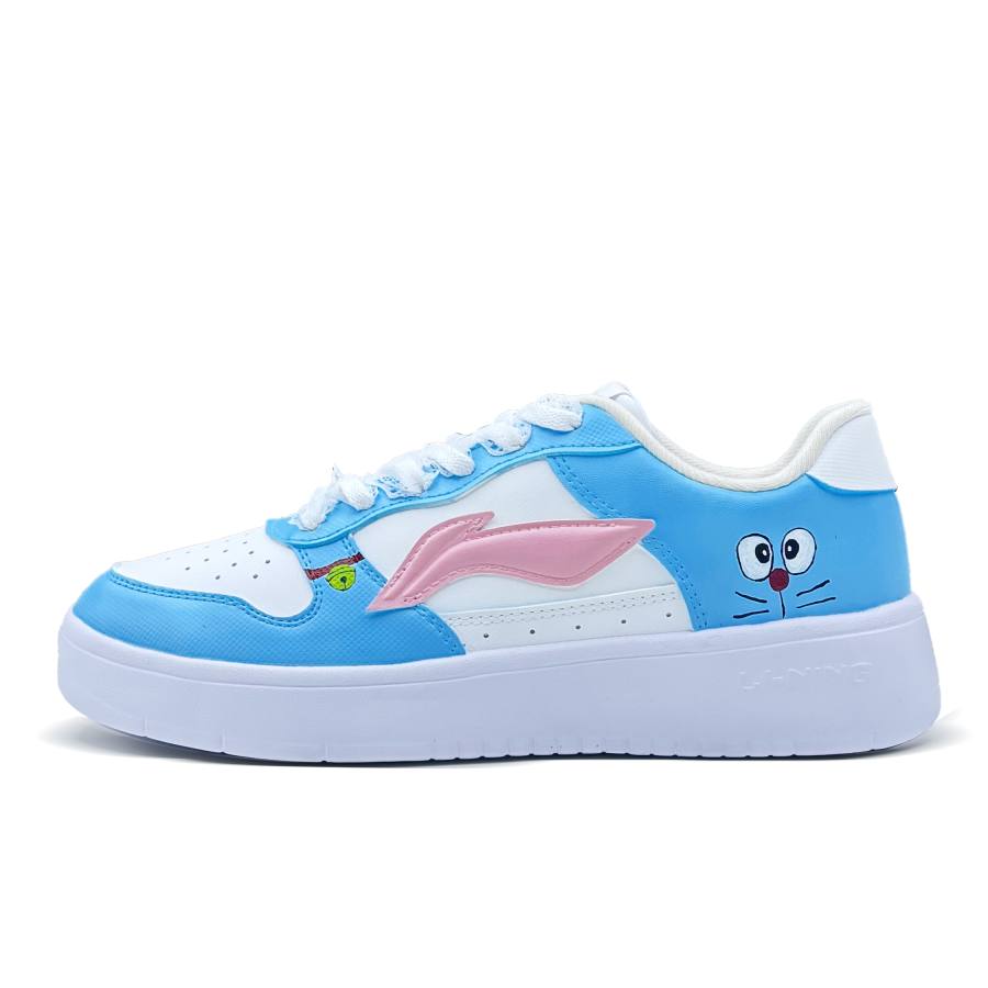 Li-Ning Li Ning Child's Dream Synthetic Leather Cushioning Abrasion Resistant Slip Resistant Low top Skateboard Shoes Women's