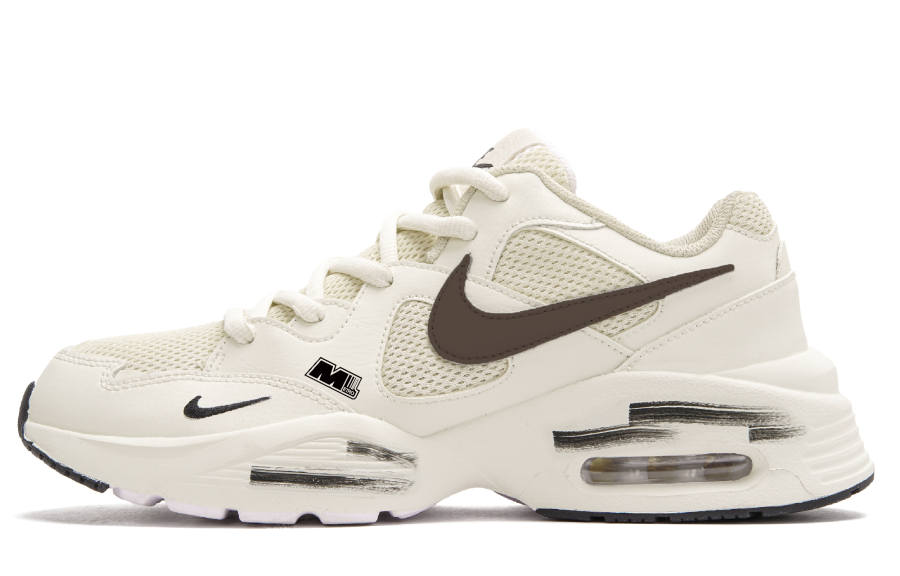Nike Nike Air Max Fusion Low top Running Shoes Unisex Beige Brown