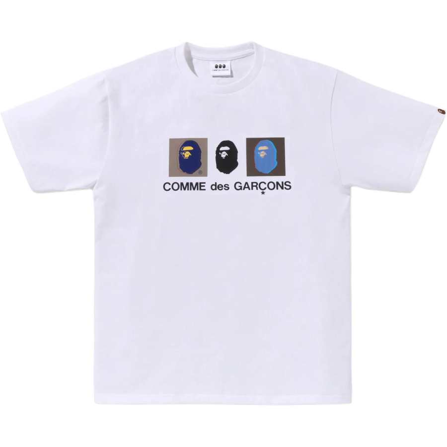A BATHING APE x COMME Des GARÇONS SS26 T Shirt Unisex