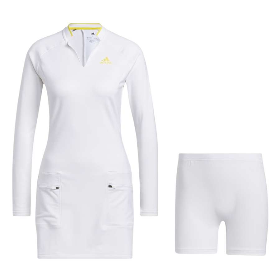 Adidas Adidas Long Sleeved Dress Women's White