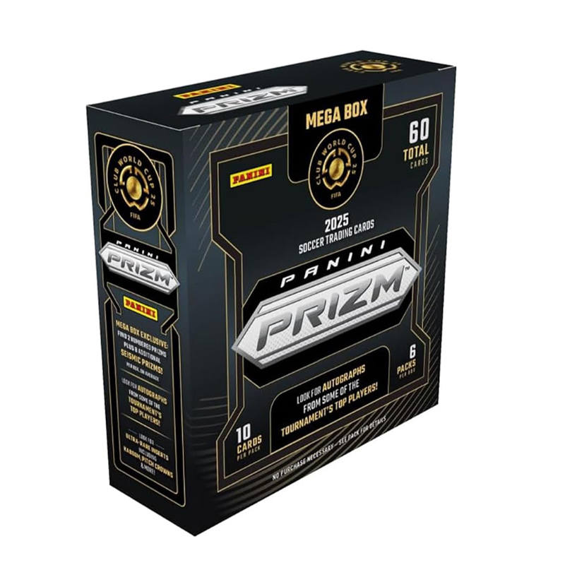 PANINI 2025 26 Soccer Ball FIFA World Cup PRIZM Black Box MEGA BOX Sports Cards Whole Box
