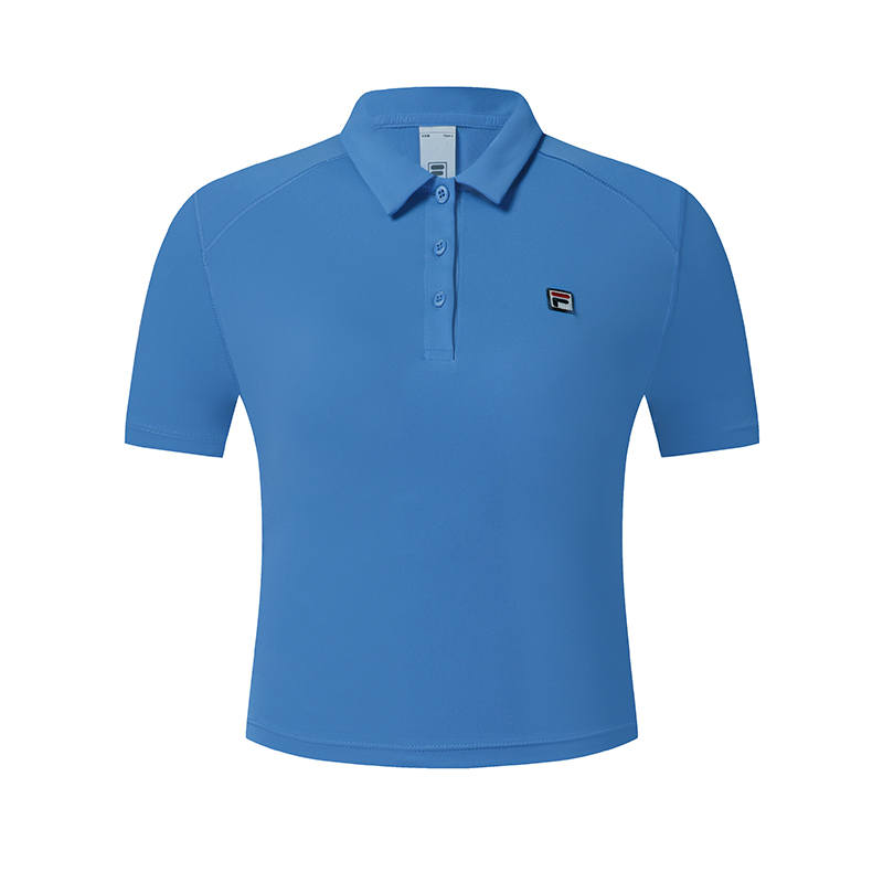 FILA Tennis Polo Shirt Women's Sparkling Blue