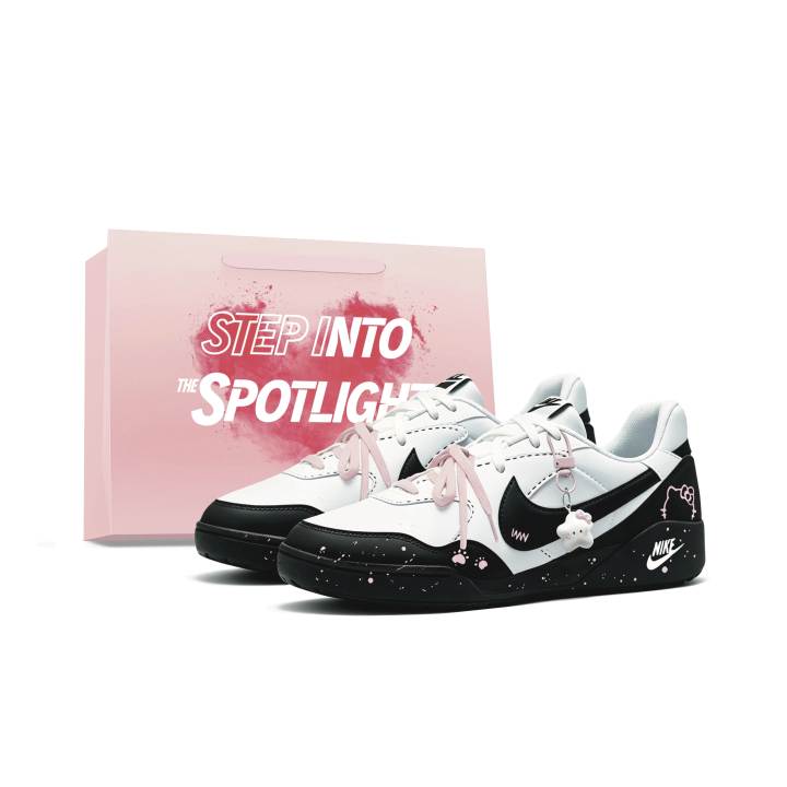 Nike Nike Terra Manta Lazy Kitten Casual Shoes Unisex Black White Pink