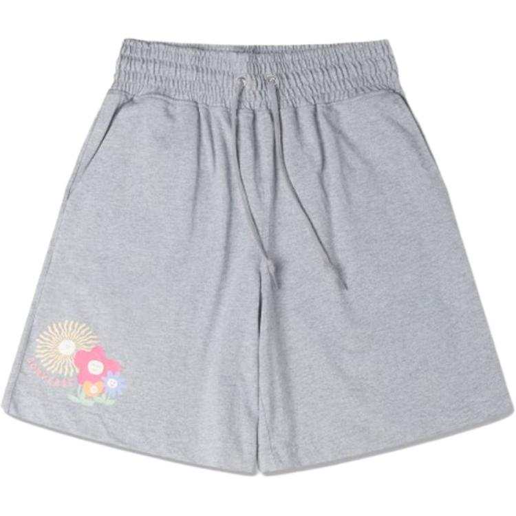 Converse Casual Shorts Women's Gray Moderate
