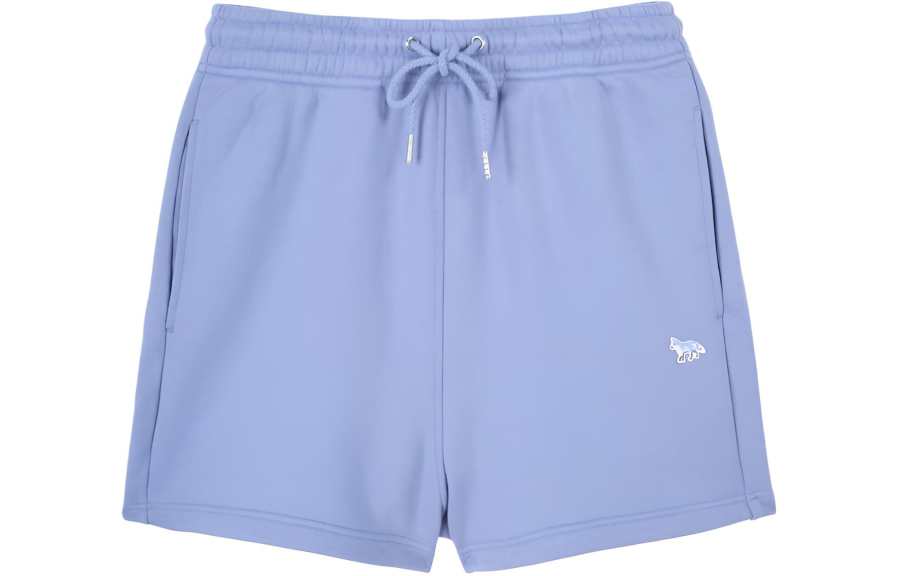 Maison Kitsune BABY FOX Casual Shorts Women's Blue