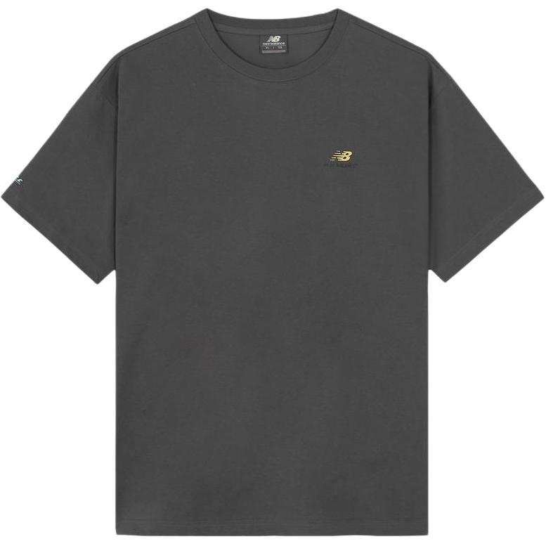 New Balance New Balance T Shirts Men's Charcoal Gray Crew Neck
