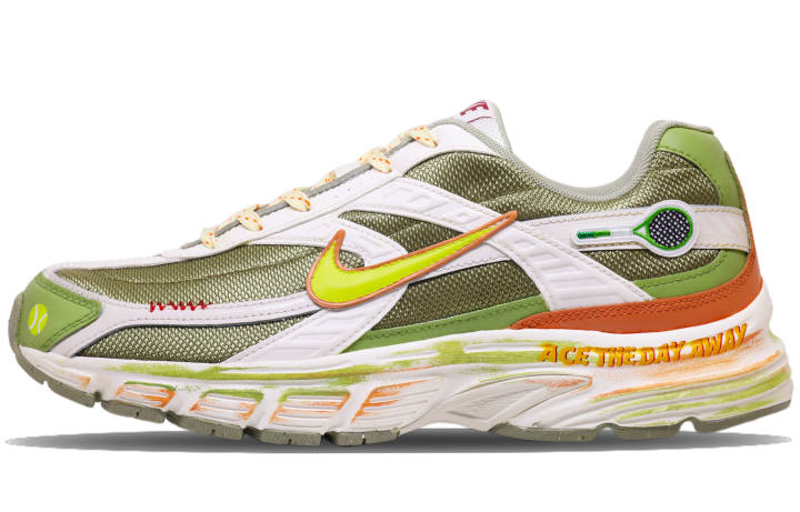 Nike Nike Initiator Abrasion Resistant Breathable Low top Casual Running Shoes Unisex Green
