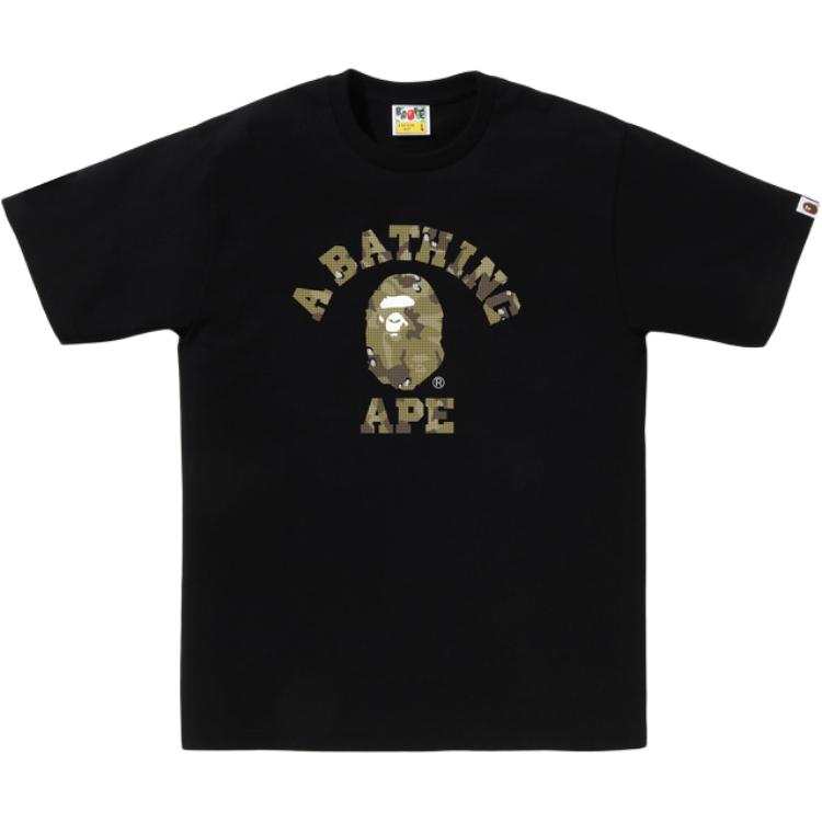 A BATHING APE A Bathing Ape logo-printed T-shirt