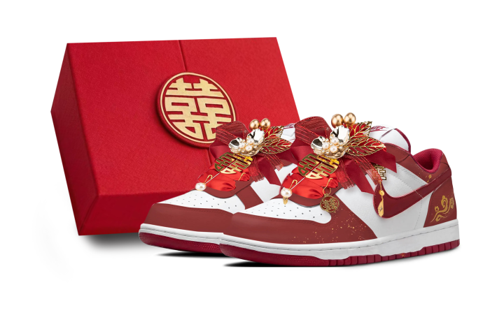Nike Nike Big Cherry Bomb, Seal The Perfect Match Low top Skateboard Shoes Unisex Red