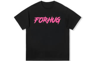 FORHUG T Shirts Unisex Crew Neck Moderate Straight Fit