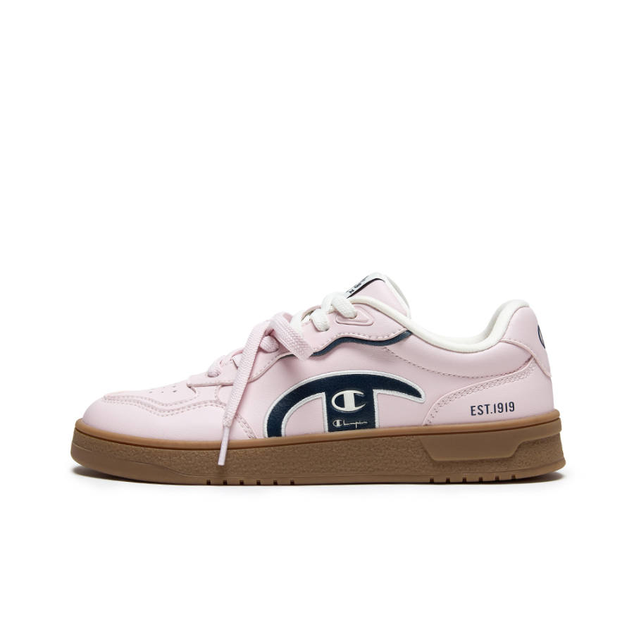Champion Low top Skateboard Shoes Women's Pink Frost/Royal Blue