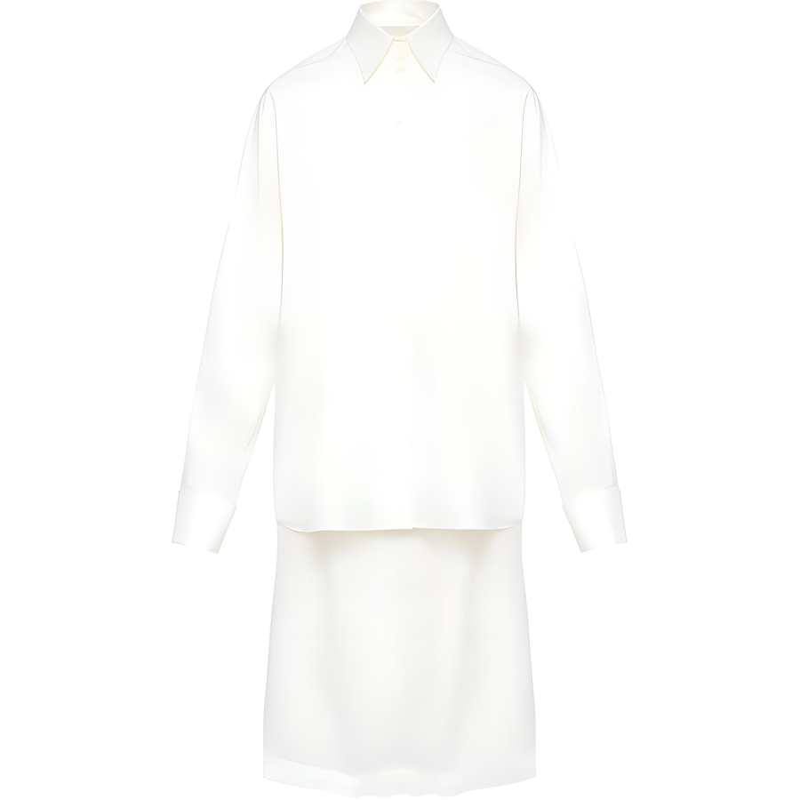 MM6 Maison Margiela midi shirt dress