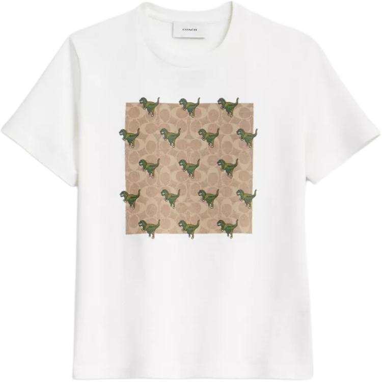 COACH Regular Sleeve T Shirt Women's