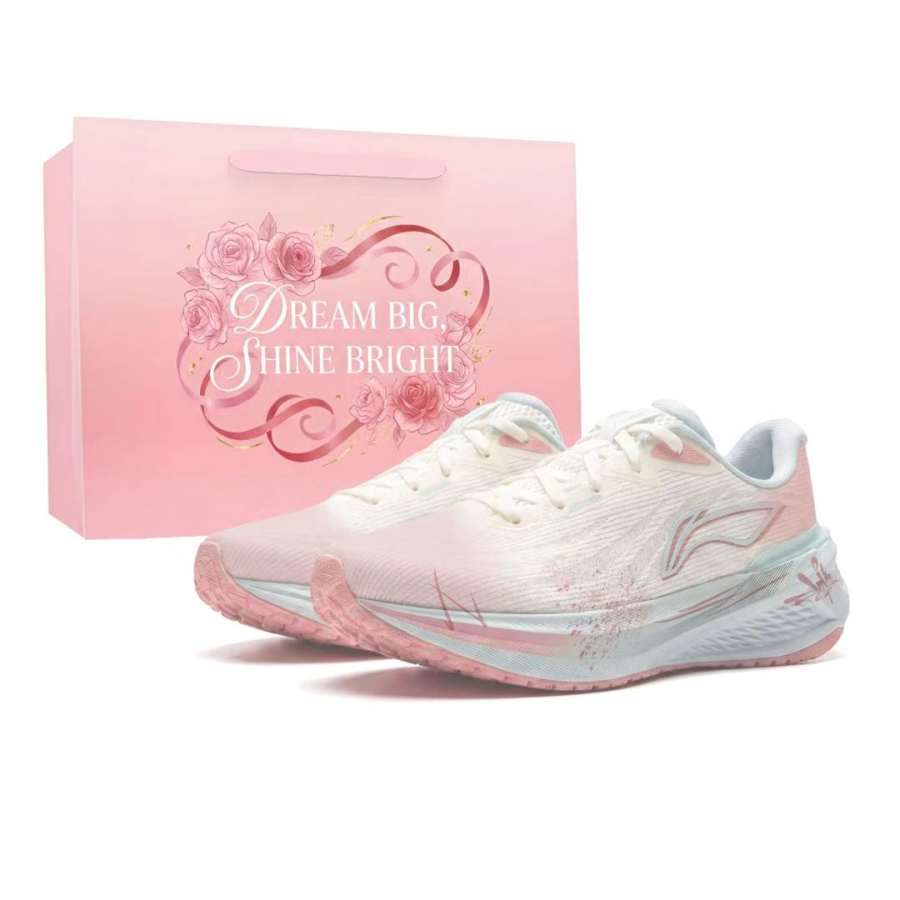 Li-Ning Li Ning My Leap 3.0 Cushioning Breathable And Quick Dry Low top Physical Fitness Test & Exam Running Shoes Women's