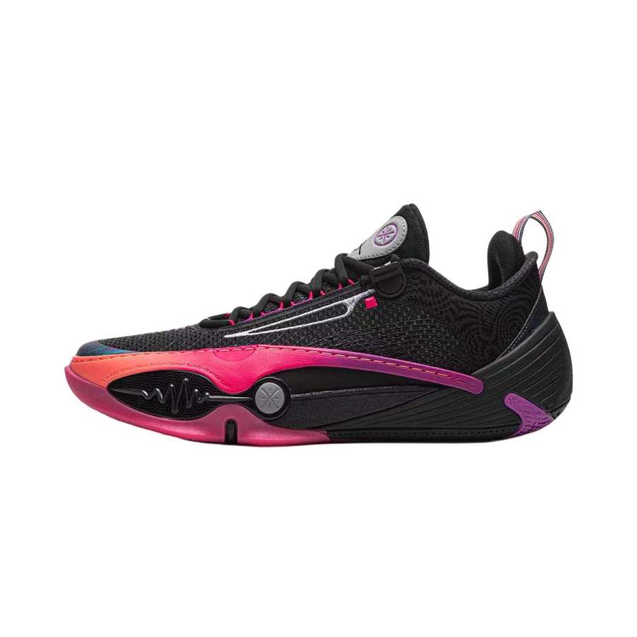 Li-Ning Li Ning Cushioning Abrasion Resistant Rebound Low top Basketball Shoes Men's Black