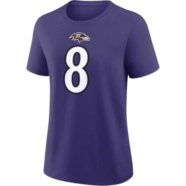 Nike Nike Lamar Jackson Baltimore Ravens Women's Nike Nfl T-Shirt