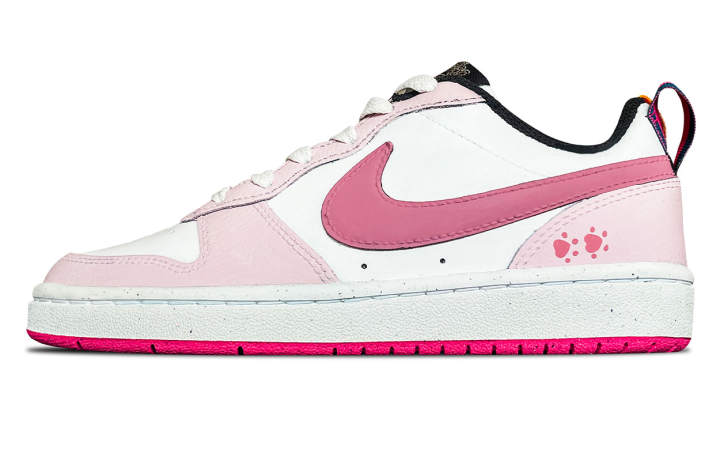 Nike Nike Court Borough Synthetic Leather Lightweight Low top Skateboard Shoes Unisex