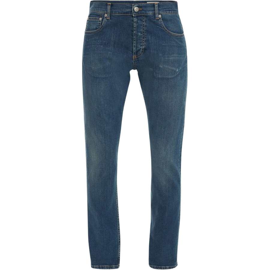 Alexander McQueen Alexander McQueen Washed Straight Leg Jeans