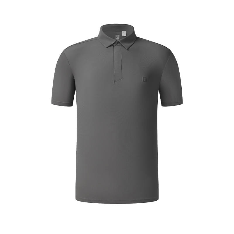 FILA Fitness Polo Shirt Men's Tin Gray