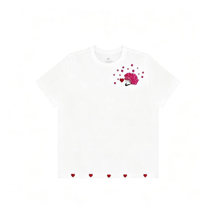 Nike Nike Sportswear T Shirts Unisex White Crew Neck Moderate Straight Fit