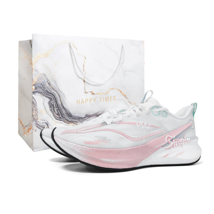 Li-Ning Li Ning Red Hare 8PRO Breathable Cushioning Low top Casual Training Physical Fitness Test & Exam Running Shoes Women's