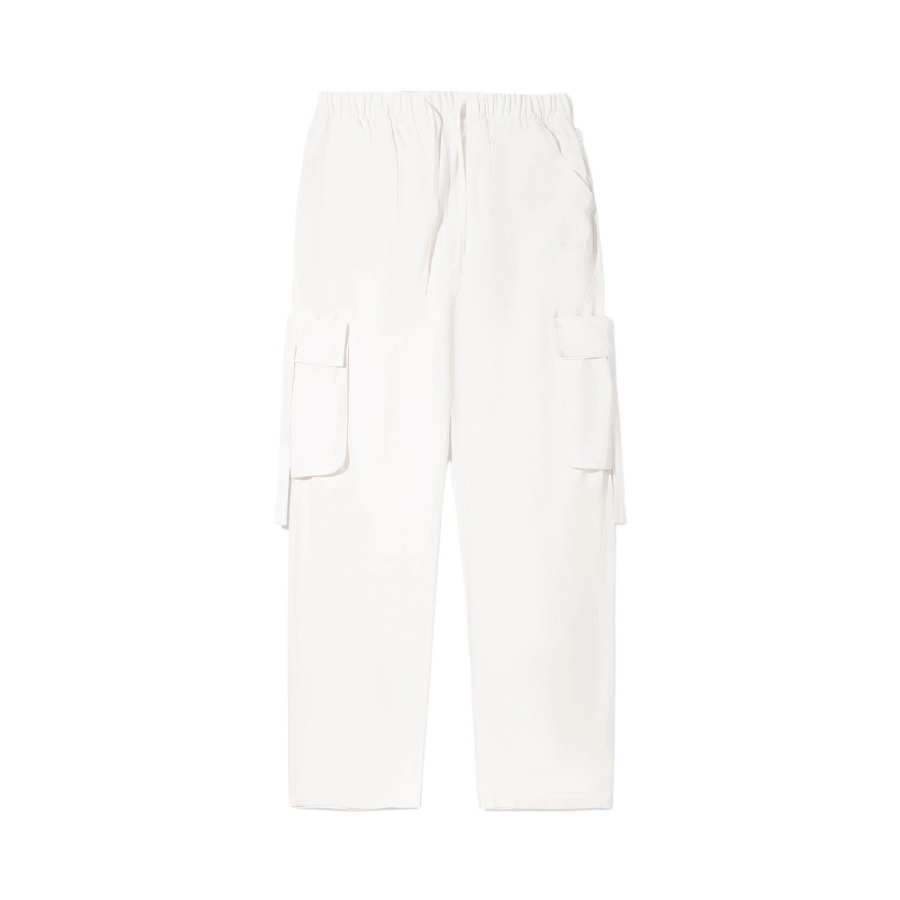 Li-Ning Li Ning Casual Pants Women's Champagne White Moderate Straight Fit Pants