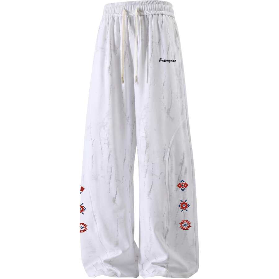 PAL ONGACO Casual Pants Unisex Moderate Straight Fit Pants