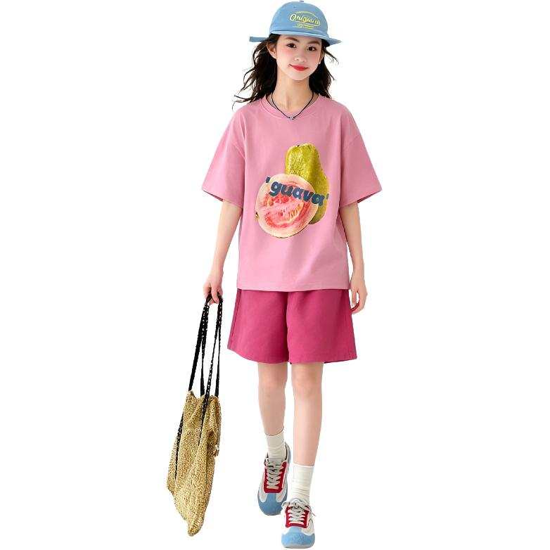 TNTX Kids Casual Sportswear Crew Neck Thin Non Stretch Other