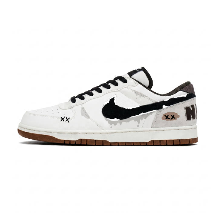 Nike Nike Big Milk Cloud, Campus, Everyday, Boyfriend Synthetic Leather, Leather Low top Skateboard Shoes Men's Ecru