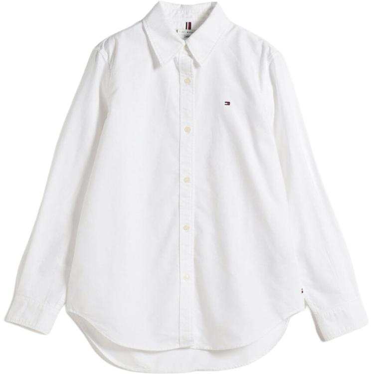 Tommy Hilfiger Shirts Women's Ivory White Lapel