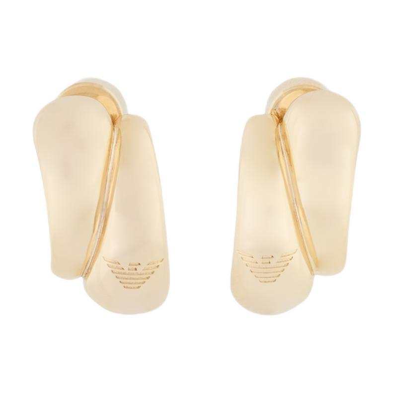 EMPORIO ARMANI Brass Earrings Women's Gold