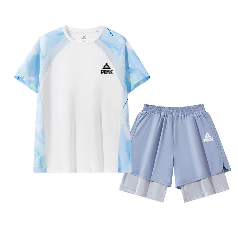 PEAK PEAK Kids Casual Sportswear Crew Neck Thin Stretch