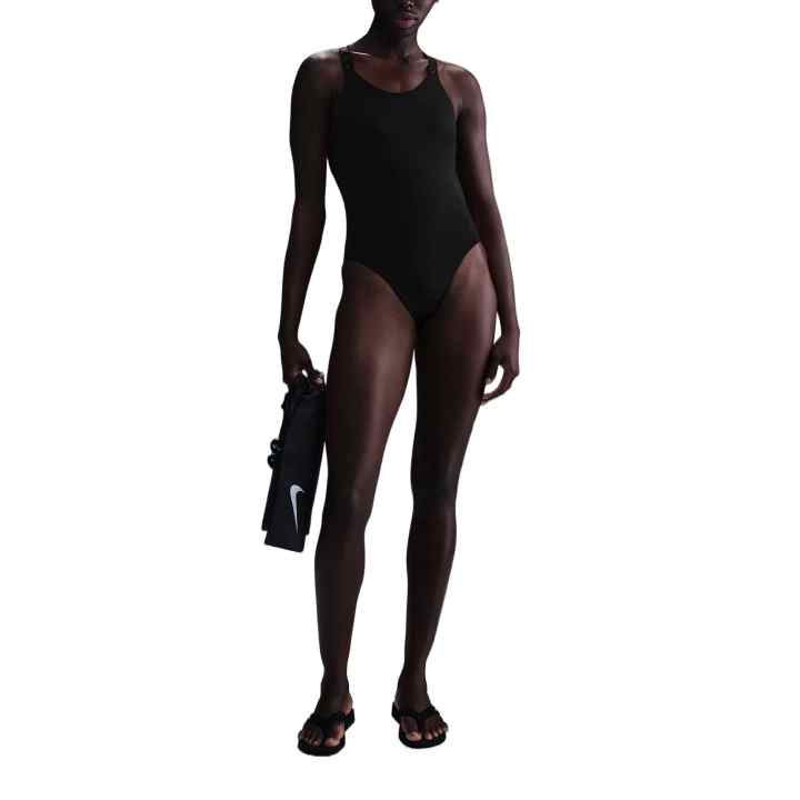 Nike Nike SwimFus Hydralock Racerback One piece Swimsuit Women's Black