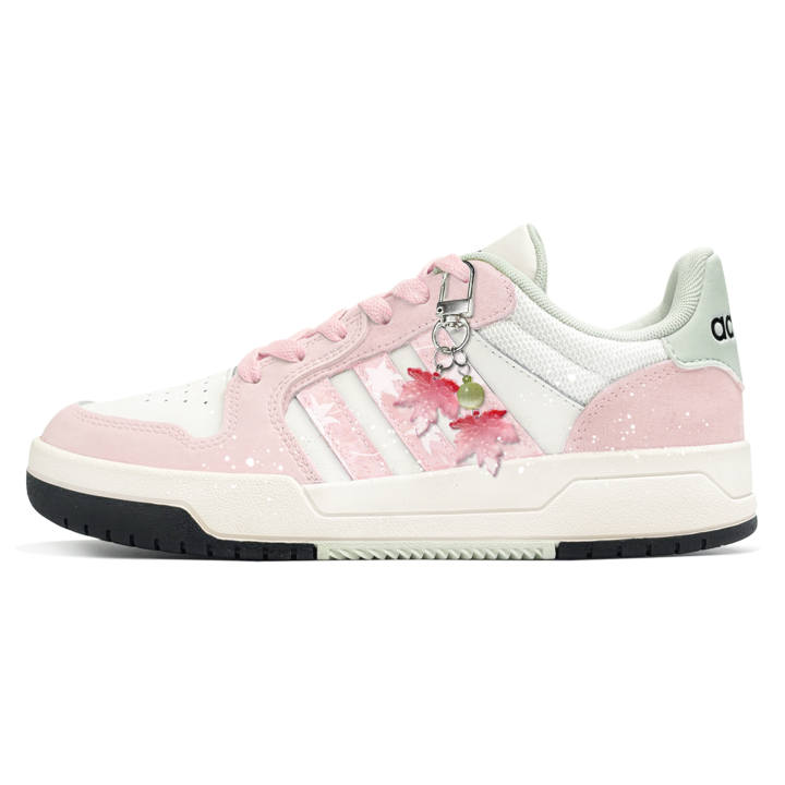 Adidas Adidas ENTRAP Swaying, Hatsune Miku V Coverage Slip Resistant Cushioning Abrasion Resistant Low top Skateboard Shoes