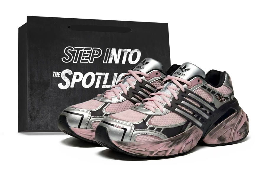 Adidas Originals ADISTAR XLG Chunky Sneakers Unisex Black Pink