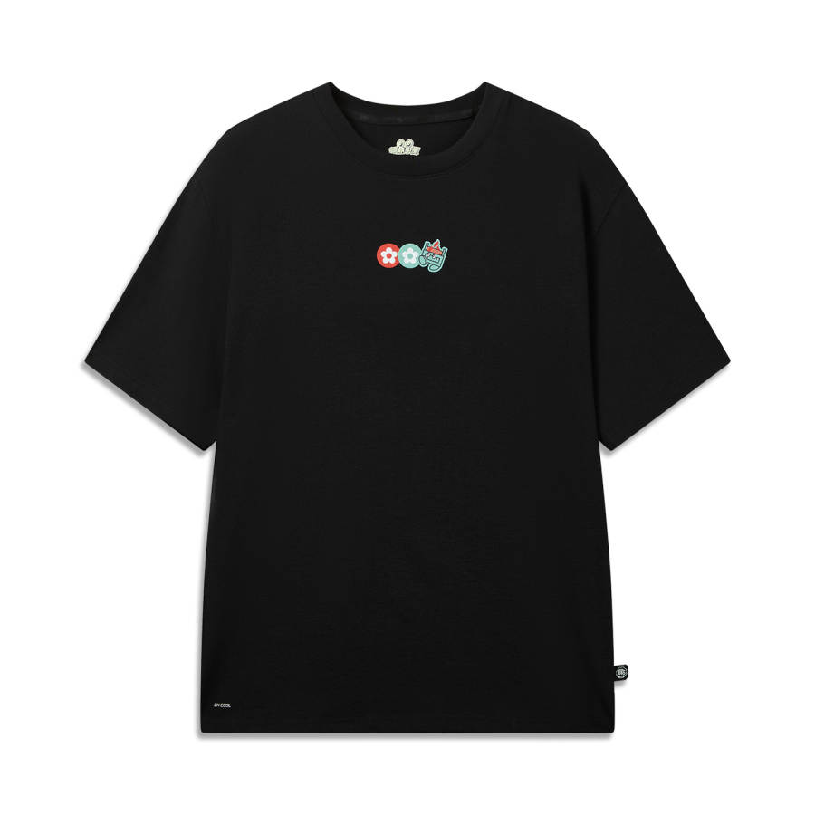 Li-Ning Li Ning x BADFIVE T Shirt Men's Black